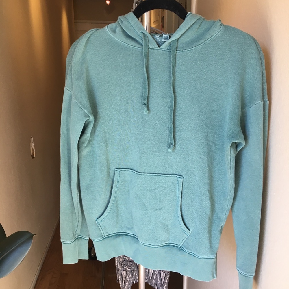 American Eagle Green Hoodie